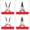 Ronyme 4Pcs 7 Inch Snap Ring Pliers Set Versatile Internal