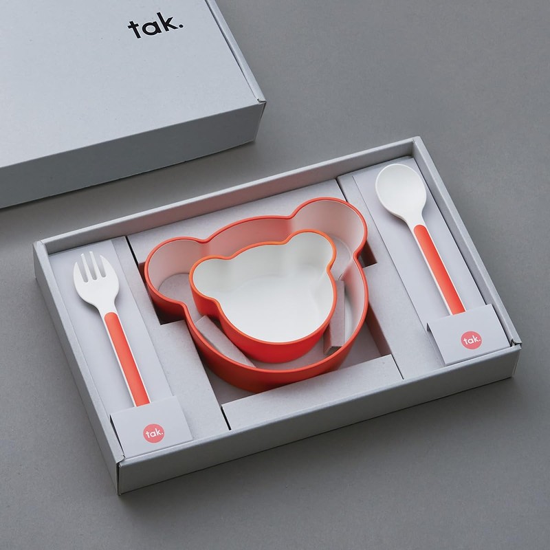 tak KIDS DISH gift box bear mine kids dish gift