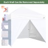 Eurmax USA Full Zippered Walls for 8x8 Easy Pop Up