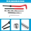 Bestgle 30pcs M6 Thread Repair Kit Thread Repair Kit Tool