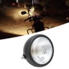 12V Universal Motorcycle Waterproof Dustproof Retro Headlamp High/Low Beam Front