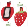 ABOOFAN Luggage Tag, Strawberry Handbag Tag, Luggage Hanging Label Tag,