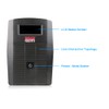 MARUSON 800VA UPS, AVR, 735J Surge Protection, 6 Outlets, Line