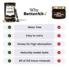 Better Alt Pure Himalayan Shilajit Sticks with Organic Honey, Saffron