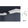MARBET DESIGN Stucco Moulding Moulding XPS Polystyrene White - Ceiling