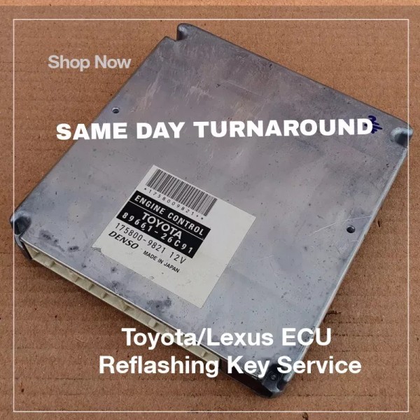 Lexus RX300 98-03 Key Programming All Keys Lost ECU Immobilizer
