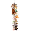 Blulu Plastic Toy Chain Organizer Stuffed Animal Storage Chain with