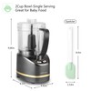 La Reveuse Electric Mini Food Processor with 200 Watts 2-Cup
