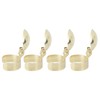 4PCS Automatic Candle Snuffer Ring Candle Wick Snuffer Stopper Stainless
