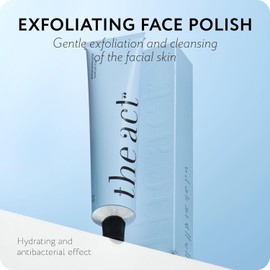 Organic Face Scrub - Exfoliates and Polishes Facial with Vitamin E & F Almond Jojoba Oil for Soft, Glowing Skin Deep Moisturizing for Gentle Women Men 2 Fl Oz / 유기농 페이스 스크럽 - 부드럽고 빛나는 피부를 위한 비타민 E & F 아몬드 호호바 오일이 함유된 각질 제거 및 연마 페이셜 여성 남성을 부드러운 깊은 보습 2 Fl Oz