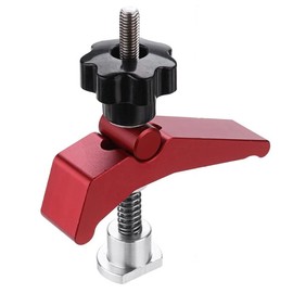 Aluminum Alloy Quick Acting Hold Down Clamp T-slot T-track Clamp Set Woodworking Tools-GTRH