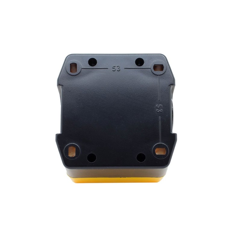 Alpinetech B1LMB Red 22mm 1NC Push Button Self Locking Emergency