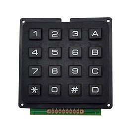 SazkJere 4PCS 4x4 Matrix Keypad 16 Keyboard Module External Keypad Board for Microcontroller (16Key)