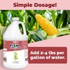 Fish Fertilizer, Complete Liquid Fish Plant Food,1 Gallon (128 oz)