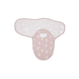 Jollein Baby Boys, Baby Girls, Unisex Baby Schlafsack Newborn Kokon Sommerschlafsack Neugeborene, Twig, Wild Rose, 60 cm