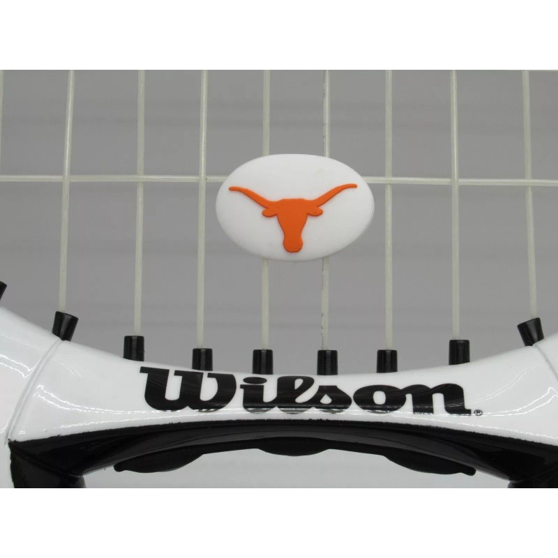 Unbranded *NEW* TWO (2) "LONGHORNS" MASCOT SILICONE VIBRATION DAMPENERS TENNIS