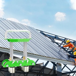 Generic Metal Roofing Panels, Edge Roller 0 to 90 Degree Steel Aluminum Copper Plate Edge Rolling Bending Tool Metal Roofing Tools Metal Bender with 8 Inch Shears for Metal Roofing, Generic96bv1kpsnu