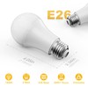 Briignite Amber Light Bulb - Dimmable Soft Warm Light Bulbs