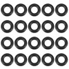 sourcing map Pack of 20 O-rings nitrile rubber seal 18