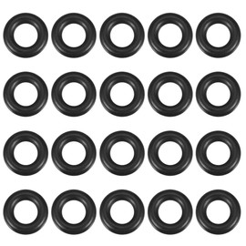 sourcing map Pack of 20 O-rings nitrile rubber seal 18 mm or 11 mm i.D. 3.5 mm width