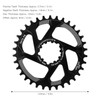 Bike 34T Single Speed Chainring 6mm Offset Direct Mount Narrow