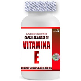 Vitamina E 130 capsulas de 400 mg