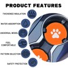 Piburth 4 Pack Car Cup Holder Coasters, Dog Paw Insert