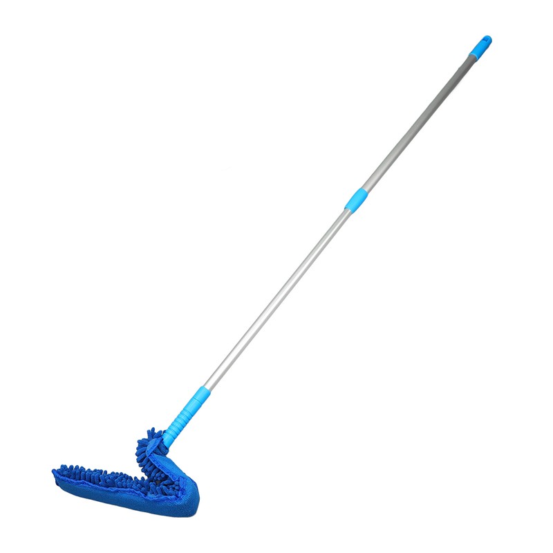 Ceiling Fan Duster Reusable Blade Cleaner Chenille Microfiber Head Cleaning