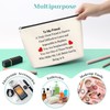 Inspirational Gifts for Women Sister Friend Makeup Bag Thank You