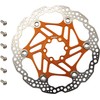 Hope Floating Disc Brake Rotor (Orange, 140mm)