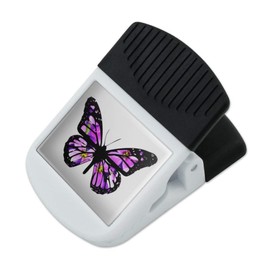 Butterfly with Flowers Refrigerator Fridge Magnet Magnetic Hanging Hook Note Snack Clip