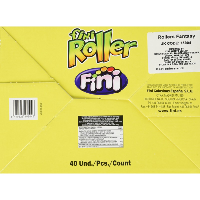 Fini Fantasia Roller (Pack of 40)
