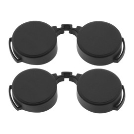 VGOL 2Pcs 41-42mm Rubber Eyepiece Cover Binocular Rain Guard Protection Cover Ocular Lens Cover Lens Accessories Compatible with 8x42 10x42 12x42 Binoculars Black