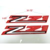 OEM 2pcs 2019-2023 Chevy Silverado Z71 Emblem OEM Fender Gloss