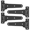 Insaga Heavy Duty Gate Hinges 1000 LBS, 13'' Strap Hinges