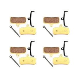 XYT WORLD 4 Pairs Full-Metal Bicycle Bike Disc Brake Pads for Shimano XTR M9120 XT M8120 M8020 SLX M7120 DEORE M6120 MT420 Saint M820 M810 for Trp for Tektro