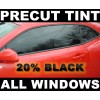 Precision Window Films Chevy Impala 06-2012 PreCut Window Tint -Black