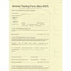Non-DOT 3-PLY Breath Alcohol Testing Forms Pack of 100MADE in