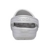Crocs Kids' Classic Glitter Clog 28-29 EU Silver Glitter, Silver