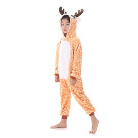 yolsun Kids Onesie Animal Costume, Cute Chrismas Costume Cosplay for Boys&Girls