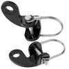 Bicycle Trailer Coupler, 1 Set, Black, with Safety Pin Compatible