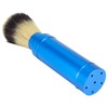 Men Portable Beard Brush Travel Facial Cleaning Foaming Shaving Brush