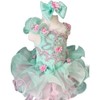 Jenniferwu Baby-Girls Moderno/Ajustado, Menta, Azul, 3 Años
