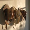 Modern JP Adhesive Hat Hooks for Wall (6-Pack) - Cowboy