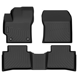 All Weather Car Floor Mats Compatible with 2020 2021 2022 2023 2024 Corolla，3PC Black Automotive Interior Accessories Rubber Floor Mats & Cargo Liners