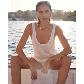 CLASSYZINT Shell Conch Starfish Charm Pendant Necklace Bohemian Necklace Summer Ocean Necklace for Women