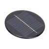 T best 4Pcs High Efficiency Round Solar Panel, 6V 80MM