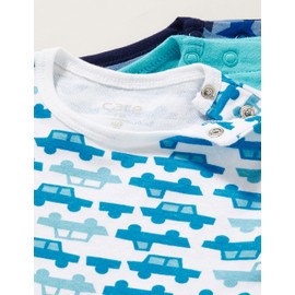 Care Baby Body Langarm aus 100% Baumwolle (6er Pack)