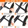 HESTYA 12 Pieces Bike Rack Straps 26 Inches Adjustable Bike
