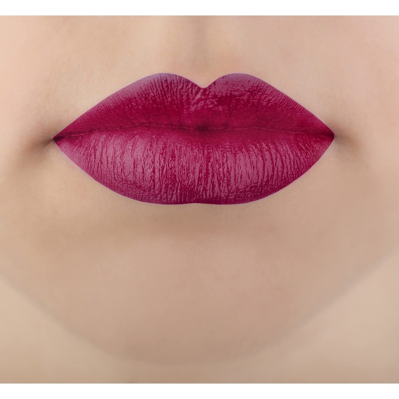 GEODERM Matter Lippenstift, ökologisch und vegan, Rot, 4 g